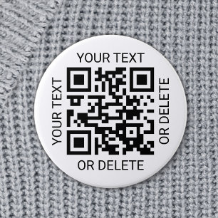 QR Code Business Website Einfache Werbung Button