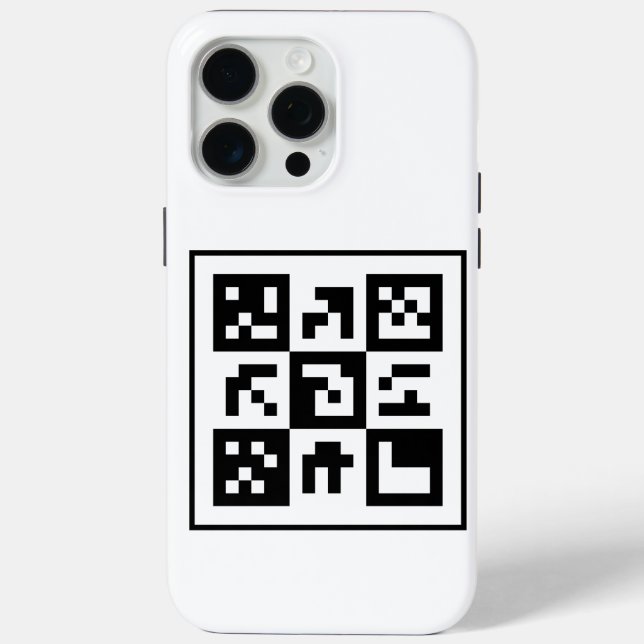 qr Code Case-Mate iPhone Hülle (Rückseite)