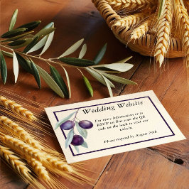 QR-Code-Codierung für die Aquarell-Zweigstelle Begleitkarte