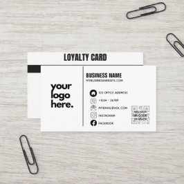 QR Code Corporate Business Card Design Logo Visitenkarte