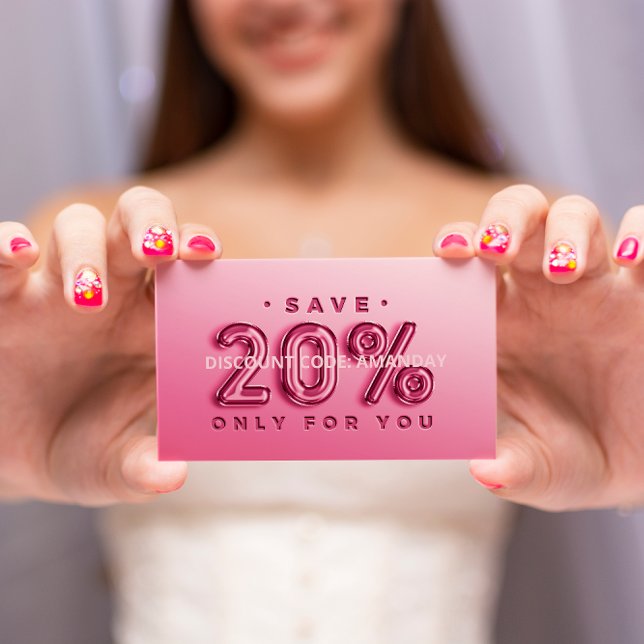 QR-CODE-CUSTOM-LOGO: 20% ERMÄSSIGUNG DES INSERT-AB VISITENKARTE (Von Creator hochgeladen)