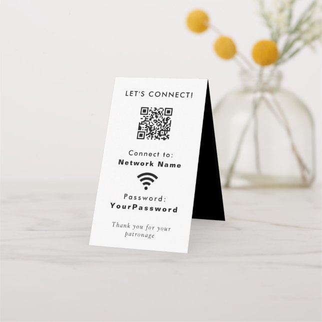 QR-Code der Business-Website Treuekarte (Vorderseite)