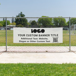 QR-Code der Graufirma für Logos im Außenbereich 2, Banner