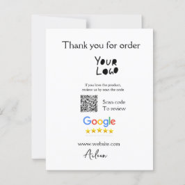 QR-Code der Website des Google-Reviews Postkarte