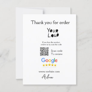 QR-Code der Website des Google-Reviews Postkarte