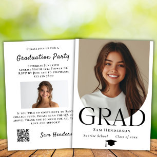 QR-Code des Boho Arch Abschluss Uni Einladung
