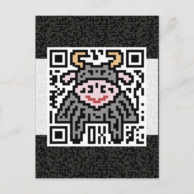 QR-Code des Ox Postkarte (Vorderseite)