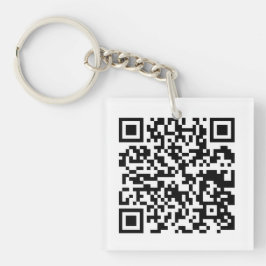 QR-Code-Design-Schlüsselanhänger Schlüsselanhänger