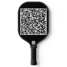 QR-Code, Digital Electronics Pickleball Paddle