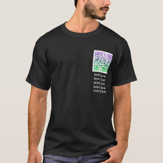 QR Code DoodleDrip.com T-Shirt