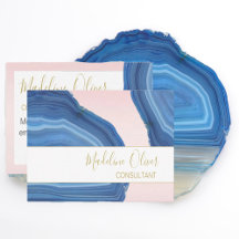 QR Code Elegant Beruflich Jewel Blue Pink