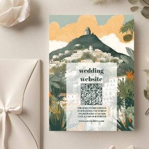 qr code Eleganto Italy Capri Hochzeit in Urlaubsor Begleitkarte