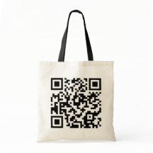 QR Code Entwurfs-Tasche: Bestes auf den schwarzen