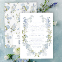 QR Code Etwas Blaues, bevor ich Brautparty mache Einladung