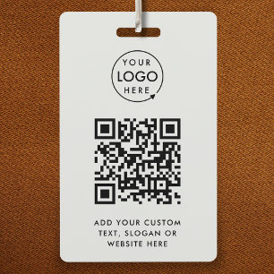 QR-Code-Eventabzeichen Digitale Mitarbeiter-ID-K Ausweis