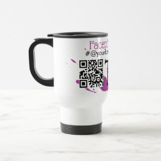 QR-Code Faceainter-Firmenname Autotipps Reisebecher