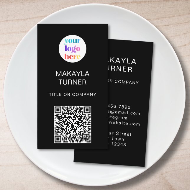 QR-Code Firmenlogo  Visitenkarte (Von Creator hochgeladen)