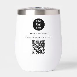 QR-Code-Firmenlogos Modernes Minimalistisches Gesc