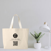 QR-Code-Firmenlogos Modernes Minimalistisches Gesc