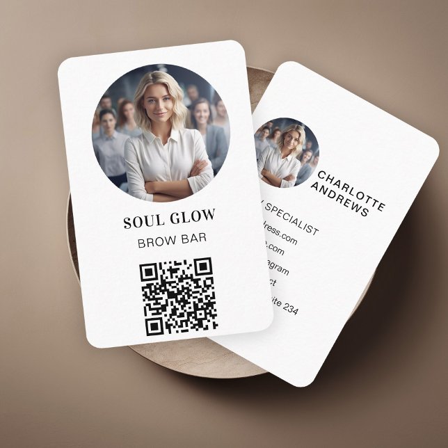 QR-Code, Foto, Salon Visitenkarte (Von Creator hochgeladen)
