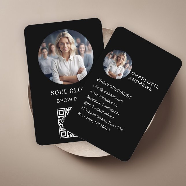 QR-Code, Foto, Salon Visitenkarte (Von Creator hochgeladen)