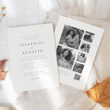 QR-Code-Fotocollage Christlich in einer Hochzeit