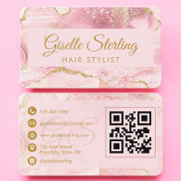 QR-Code-Friseur-Blush-Pink-Gold-Achat