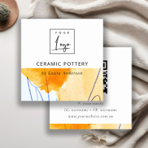 QR-Code für abstrakt-gelbe blaue Aquarellfarbe