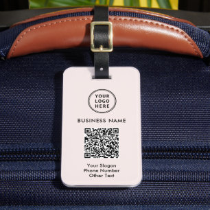 QR-Code für berufliches Business Gepäckanhänger