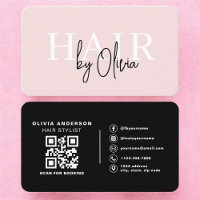 QR-Code für berufliches Rosa Haar