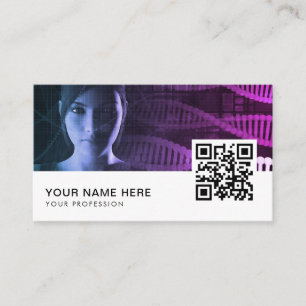 QR-Code für biomedizinisches Ingenieur Visitenkarte