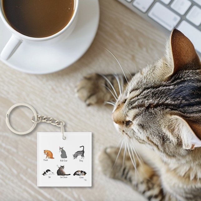QR-Code für Cat Command Schlüsselanhänger (Von Creator hochgeladen)