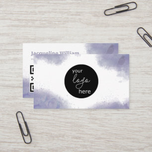 QR-Code für das benutzerdefinierte Logo "Blush Cha Visitenkarte