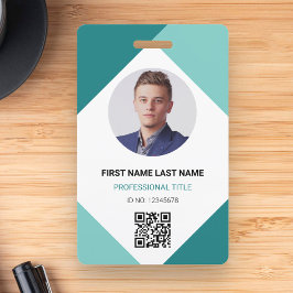 QR-Code für das Circle Foto-Logo Benutzerdefiniert Ausweis