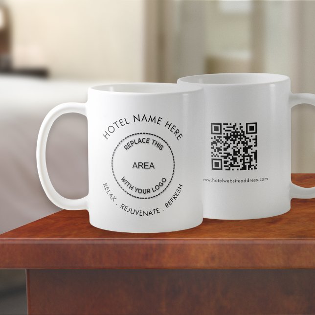 QR-Code für das Hotel oder Gästehaus Kaffeetasse (Von Creator hochgeladen)