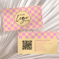 QR-Code für das in Rosa Orange überprüfte Firmenlo