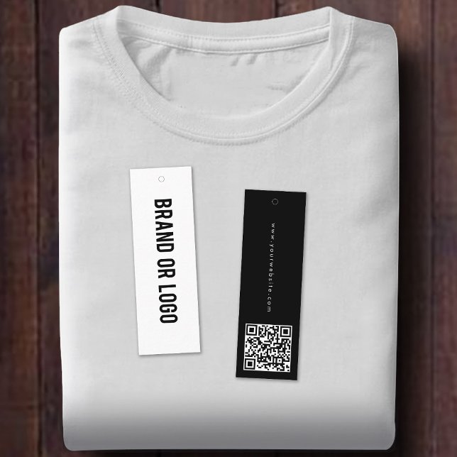 QR-Code für das Logo Hang Tag Closing (Logo Hang Tag Clothing Label Swing QR Code)