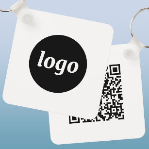 QR-Code für einfache Logos Schlüsselanhänger