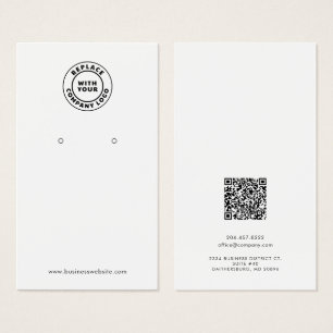 QR-Code für einfache Unternehmen - Display-Karte