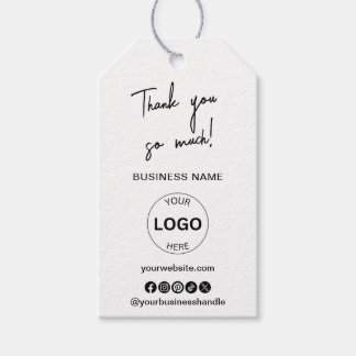Qr-Code für Geschäftsleute Tags Überprüfung Geschenkanhänger