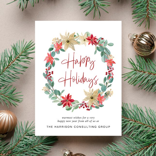 QR-Code für Geschäftsleute Weihnachten (Spread the joy of the season and strengthen business relationships with our elegant holiday card)
