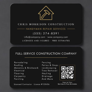 QR-Code für Handwerker Visitenkarte