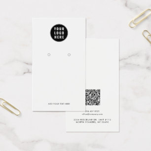 QR-Code für Ihr Firmenlogo - Werbekarte