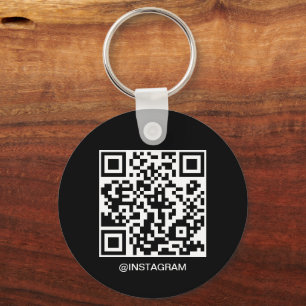 QR-Code für individuell anpassbare Firmenlogos sch Schlüsselanhänger