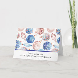 QR-Code für kundenspezifisches Business-Logo Feiertagskarte