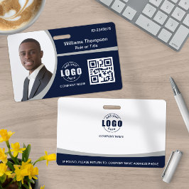 QR-Code für kundenspezifisches Foto - Mitarbeiter  Ausweis