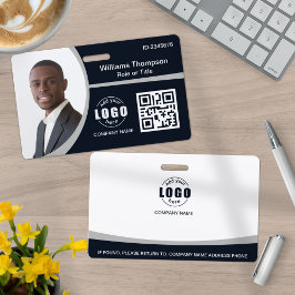 QR-Code für kundenspezifisches Foto - Mitarbeiter  Ausweis