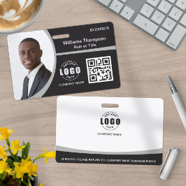 QR-Code für kundenspezifisches Foto - Mitarbeiter  Ausweis