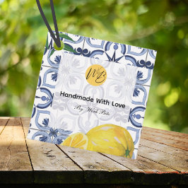 QR-Code für mediterrane Bliss Business Packages Geschenkanhänger