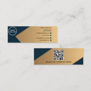 QR-Code für Minimalistische Berufliche Unternehmen Mini Visitenkarte